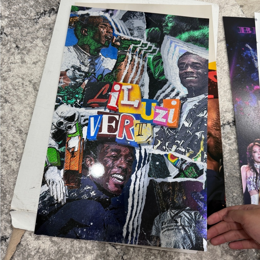 Lil uzi Vert scrapbook poster